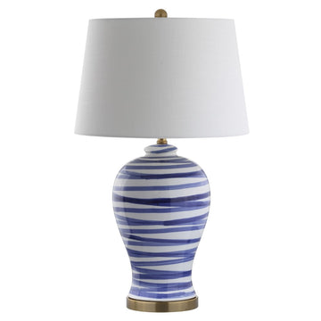 Joelie 29" Ceramic LED Table Lamp - JONATHAN Y